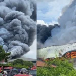 เพลิงไหม้โรงงานกระดาษทิชชู