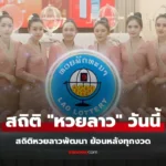 สถิติหวยลาววันนี้ 1/12/68