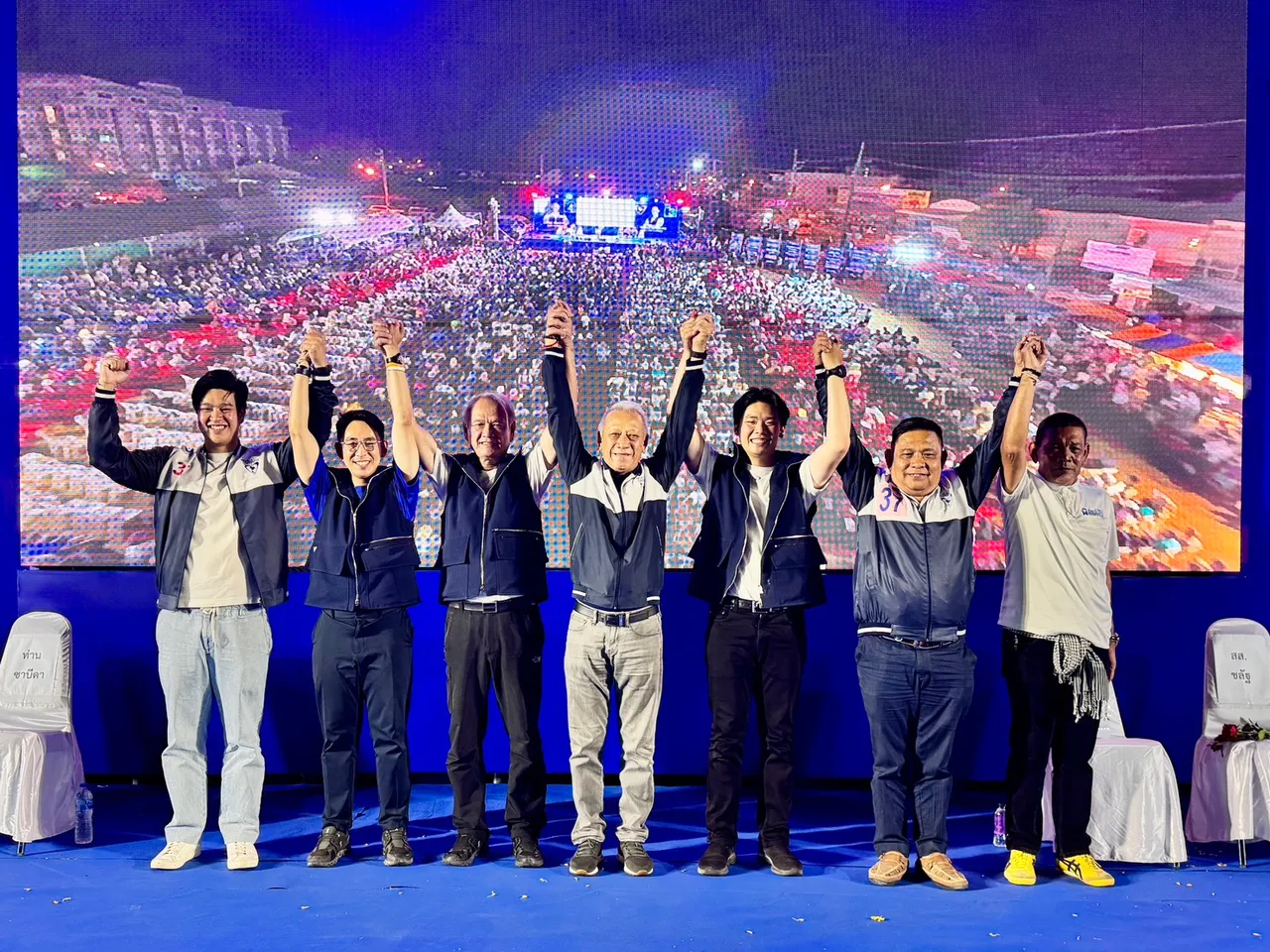 ภูมิใจไทย ปราศรัยมาราธอน